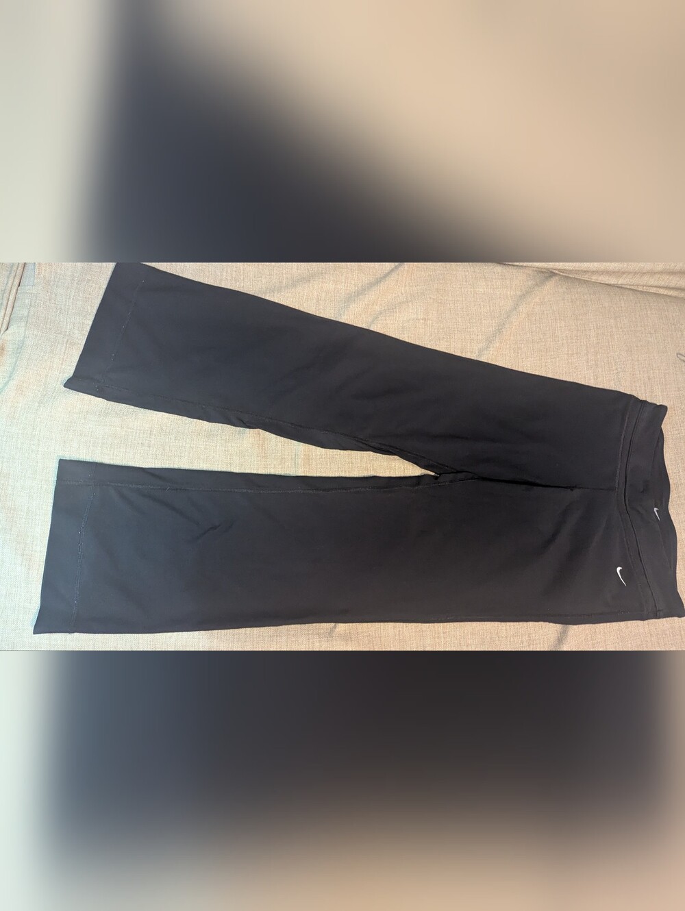 Nike Dri-FIT Black Athletics Women's Pants (Small, Wide Leg, Yoga Training)